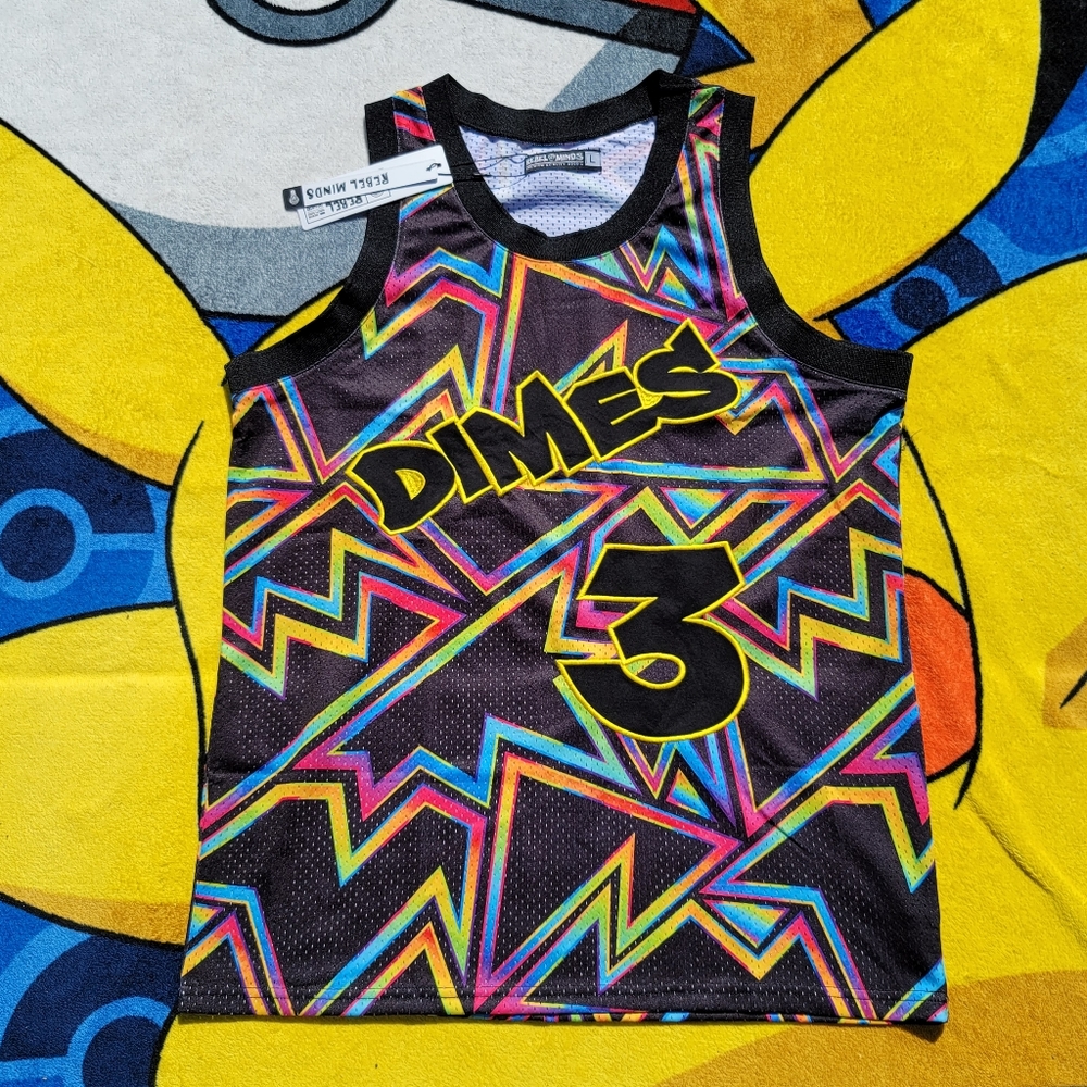 Rebel Minds Basketball Jersey Large NWT